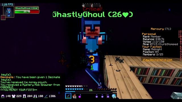 INSANE WAY TO GET KEYS ON FACTIONS?! GIVEAWAY!| DecimatePvP (Mercury Realm) | Minecraft Factions PV смотреть онлайн