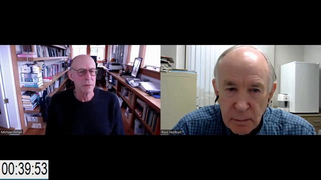 Michael Pollan DES debriefing interview смотреть онлайн