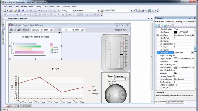 WinForms Dashboard Series, Part IV: The Bar Chart смотреть онлайн