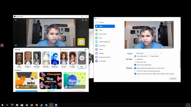 How to spice up your Zoom Meetings with Snap Camera смотреть онлайн