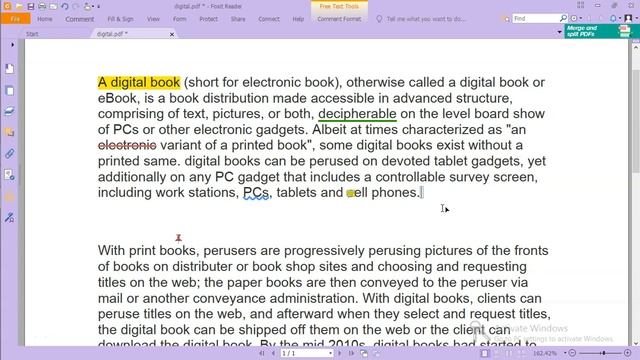 How to Edit a PDF file? Foxit Reader Tutorial #part1 смотреть онлайн