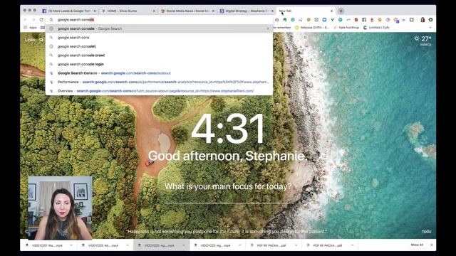 How to Setup Your Blog Categories and Website Review | Weekly Content Tea Party смотреть онлайн