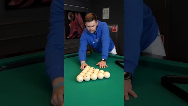 Удар Лемана. Как забить сразу два шара в бильярде смотреть онлайн