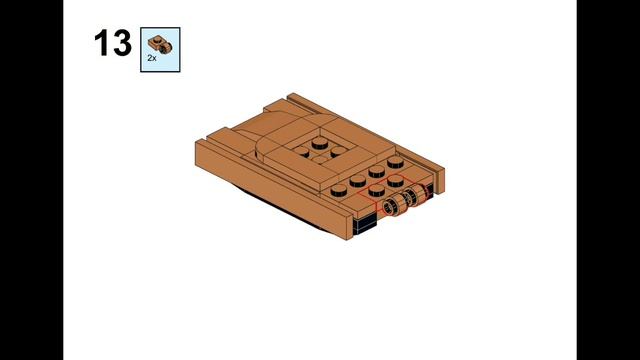 Лего міні танк 60TP Lego mini tank 60TP World of Tanks смотреть онлайн