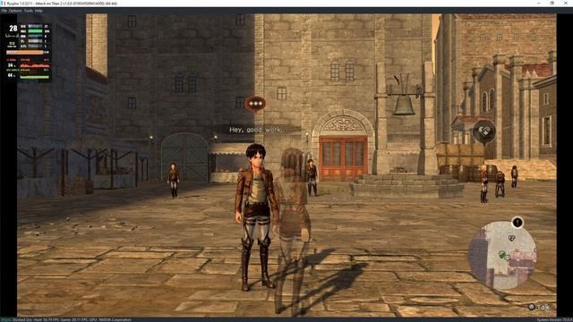 Ryujinx 1.0.5211 | Attack on Titan 2 [SWITCH EMULATION] смотреть онлайн