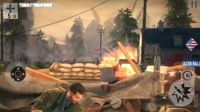 Brothers in arms iPhone 6 gameplay смотреть онлайн