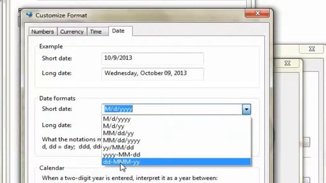 How To Change The Format Of Your Date In Windows 7 смотреть онлайн