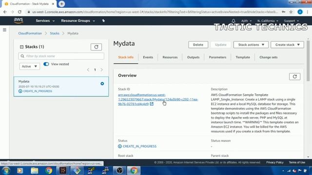 How to Install LAMP Stack Server Using AWS CloudFormation смотреть онлайн