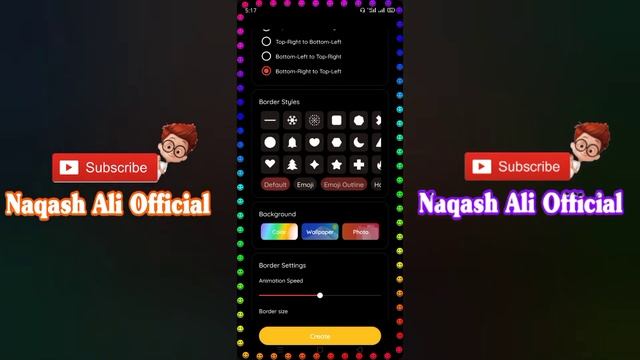 Edge Lighting Effect for Notifications Around Notch Screen for any Android smartphone in Urdu Hind смотреть онлайн