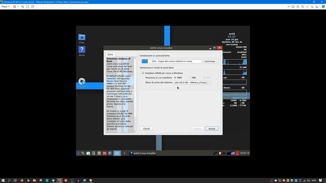 Installare antiX linux in dual boot con Windows XP смотреть онлайн