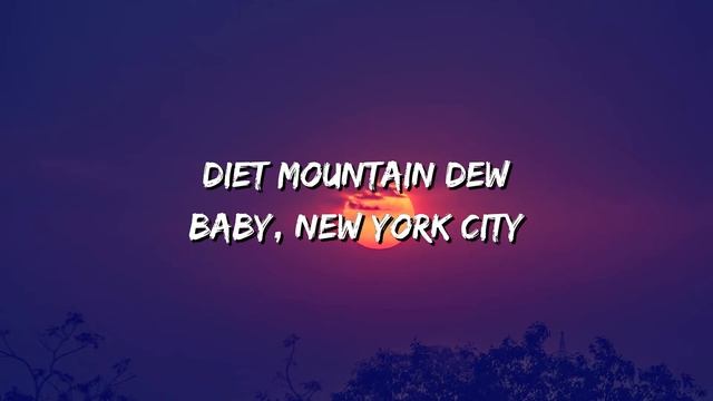 Lana Del Rey - Diet Mountain Dew(Lyrics)Hit me and tell me youre mine I don't know why but I like i смотреть онлайн
