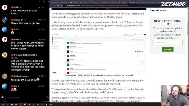 Biden says Cyberattacks and New World Order! Otka LAPSUS$ Overload DTV EP 3 смотреть онлайн