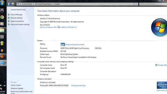 How To Check PC Specs on Windows 7 (OS Version, Amount of RAM, Processor Speed) смотреть онлайн