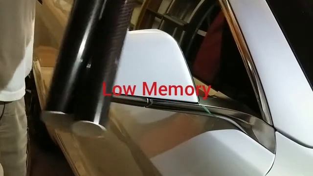 How Hard is it to Vinyl Wrap Tesla Mirrors and Results смотреть онлайн