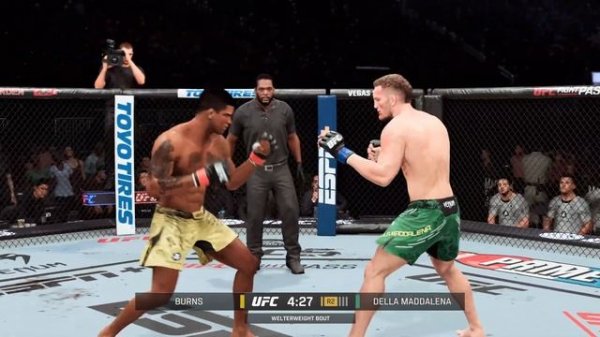 Gilbert Burns vs Jack Della Maddalena Full Fight - UFC 299 Fight Of The Night
