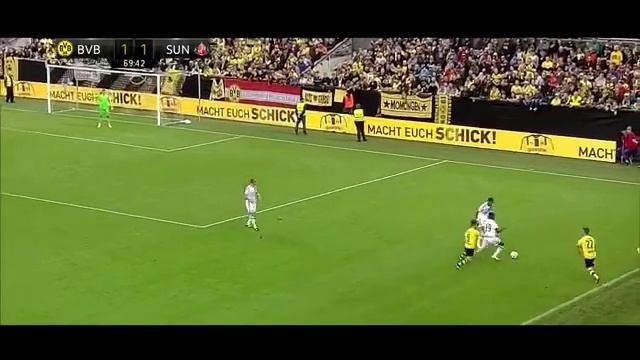 Emre Mor (Borussia Dortmund - Sunderland) maç performansı. смотреть онлайн