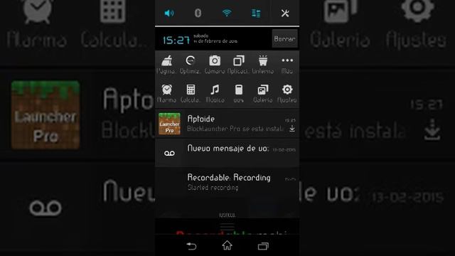 Como instalar blocklauncher pro y como grabar la p смотреть онлайн