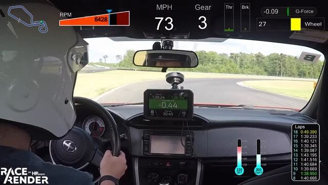 Scion FR-S at NJMP with HOD June 2022 (1:38.69) RaceChrono GoPro смотреть онлайн