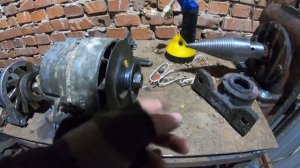 Заміна китайського генератора на ВАЗовський в мототракторі Скаут Т18