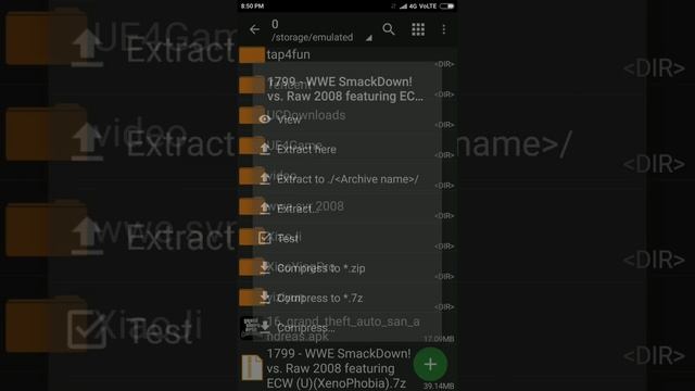 wwe svr 2008 game on 40MB download any android device in Hindi смотреть онлайн