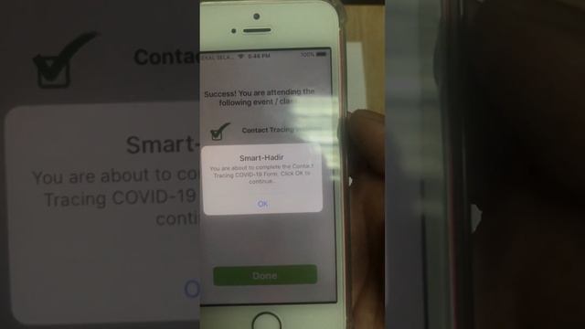Smart-Hadir QR Scan Process Demo (Apple iOS) смотреть онлайн