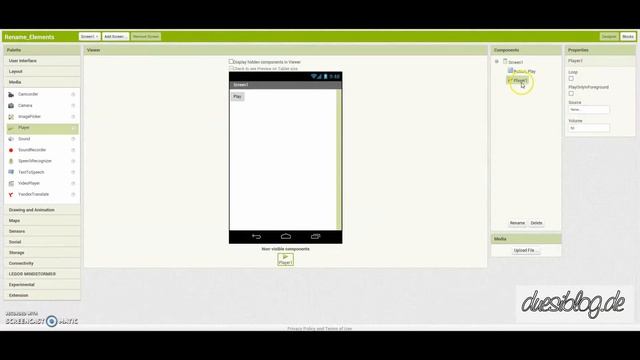 App Inventor 2 Tutorial Android Rename Components смотреть онлайн