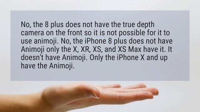 Does iPhone 8 plus have Animoji? смотреть онлайн