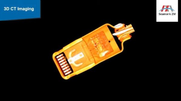 Seamark zhuomao 3D X ray inspect machine inspect the Apple data cable plug