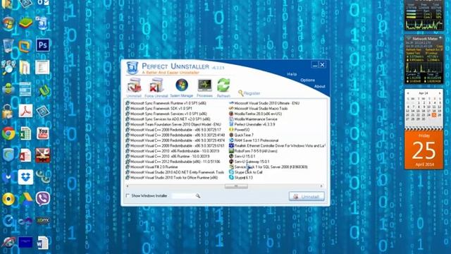 how to view install program using Perfect Uninstaller смотреть онлайн