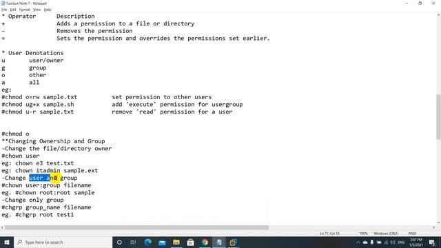 Permission in Linux | Lecture Note 7 | Linux Speak Khmer смотреть онлайн