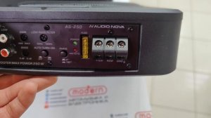 Новый активный подсидушечный сабвуфер Audio nova AS-250. Один из самых доступных по цене!