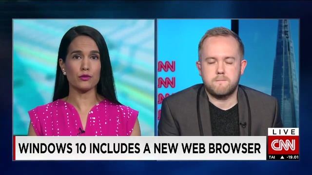 CNN News Stream: Microsoft's bold bet with Windows 10 HD смотреть онлайн