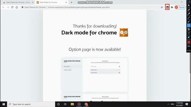 How to Enable Dark Mode for Chrome (2020) on Windows 10 |Save Your Eyes| смотреть онлайн