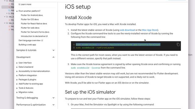Flutter 3 Tutorial - iOS Setup смотреть онлайн