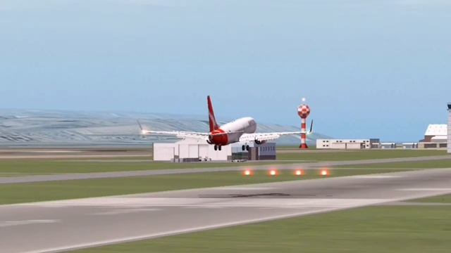 B737 landing X-plane 10 Android смотреть онлайн