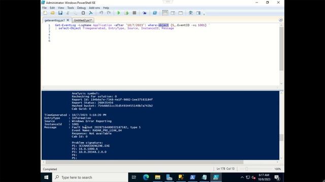 Microsoft PowerShell For Beginners | Filtering, Sorting, and Viewing Windows EventLogs смотреть онлайн