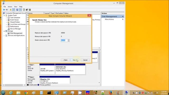 How To Shrink Partitions In Windows 8.1 For Mac OSX and Ubuntu Installation смотреть онлайн