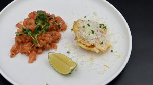 Тартар из лосося