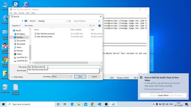 How To Activate Windows 10 For Free 2020 | activate windows in 30 seconds! смотреть онлайн