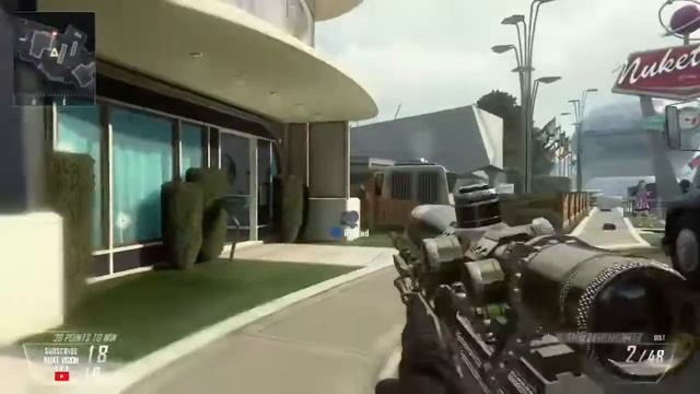 COD: Black Ops II 1v1 nuke vision vs KYZN HOODYDUDE смотреть онлайн
