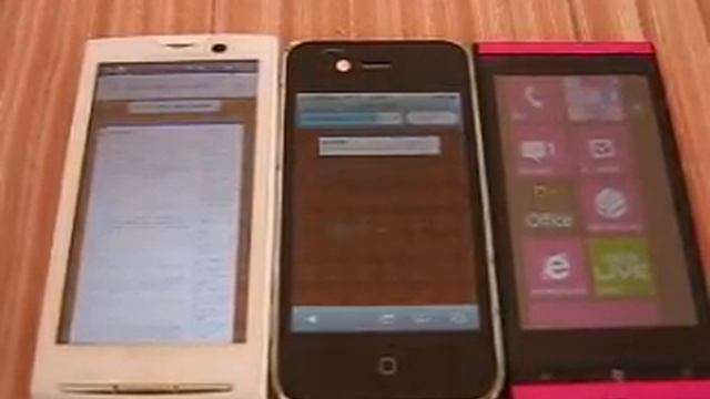 Windows Phone 7、Android、iPhone比較 смотреть онлайн
