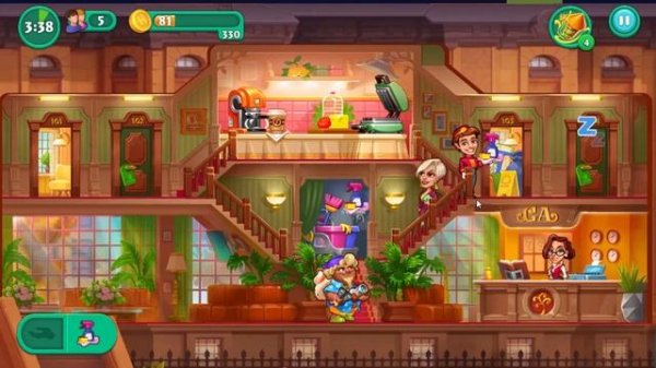 Grand Hotel Mania Level 21 - Golden Apple