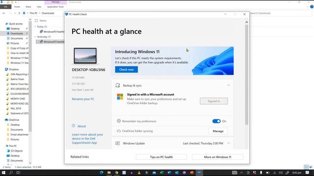 Windows 11 PC Health Check Setup App | Windows 11 Laptop Health Check Setup App смотреть онлайн