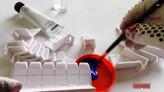 Miniature Bus | How to Paint Miniature Bus Seats | part 18 | dry tronic смотреть онлайн