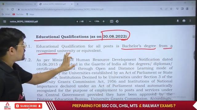 SSC CPO 2022 Notification | 4300 Vacancy | CPO Syllabus, Age, Eligibility, Posts | Full Details смотреть онлайн