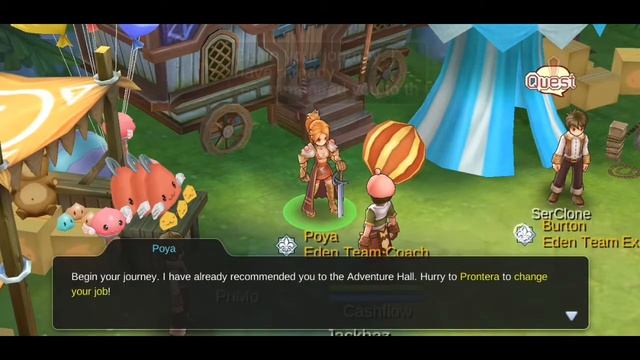Ragnarok Mobile Eternal Love (SEA) - Novice to Merchant job change guide смотреть онлайн