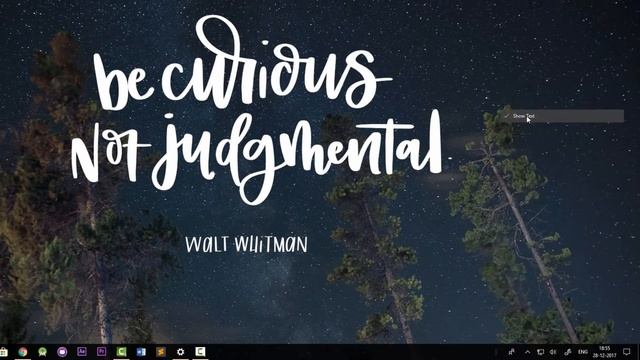 Quick video 2 : Align taskbar icons at the center in Windows смотреть онлайн