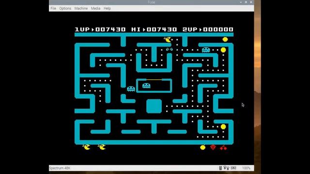 Ms. PACMAN FOR THE ZX SPECTRUM RUNNING ON FUSE EMULATOR FOR WINDOWS, MAC, LINUX & MORE! смотреть онлайн
