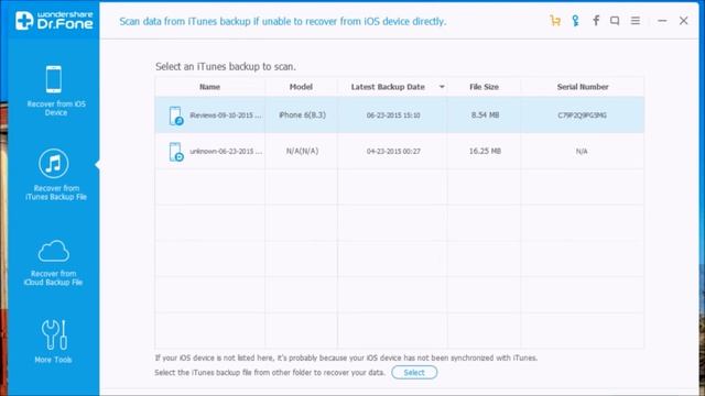 Wondershare Dr.Fone for iOS - Recover Lost Data From Your iOS Device смотреть онлайн