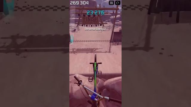Touchgrind BMX 2 - The Ridge - Bottom-up Triple Barspin and 4 180 bikeflips (Android/iOS) смотреть онлайн